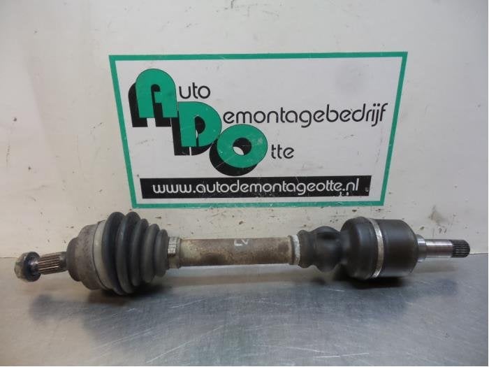 Aandrijfas links-voor van een Peugeot Partner (Partner 02-), Gebruikt, -, -, Ophalen of Verzenden