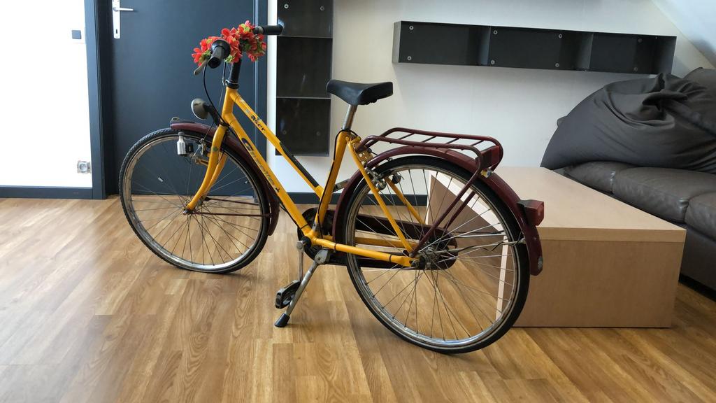 Gazelle meisjes fiets, Fietsen en Brommers, Fietsen | Meisjes, Ophalen, Zo goed als nieuw