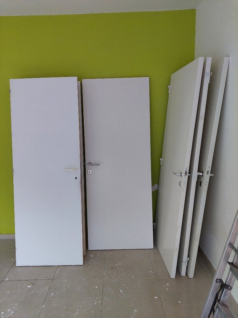 8 schilderdeuren (interieur), Ophalen, Gebruikt, Minder dan 80 cm, Binnendeur