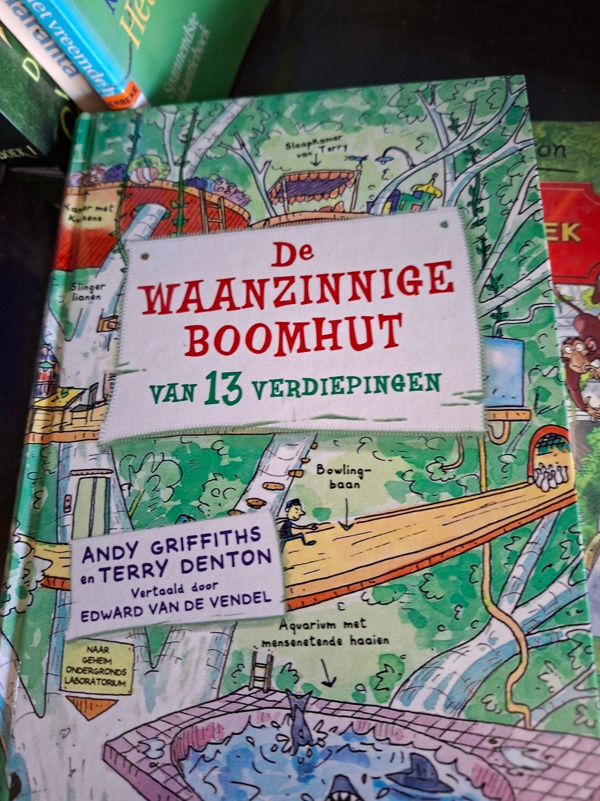 Terry Denton - De waanzinnige boomhut van 13 verdiepingen, Ophalen of Verzenden, Terry Denton; Andy Griffiths