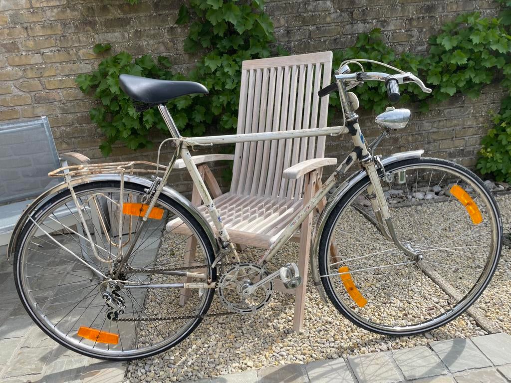 Retro fiets bertin, Fietsen en Brommers, 55 tot 59 cm, Ophalen, Velgrem