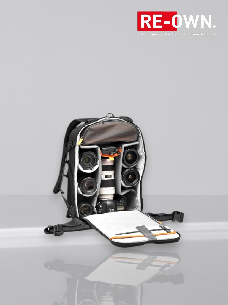 Lowepro Flipside BP400 AW III Rugtas, Fototas (nieuw), Verzenden, Zo goed als nieuw, Rugtas, Lowepro