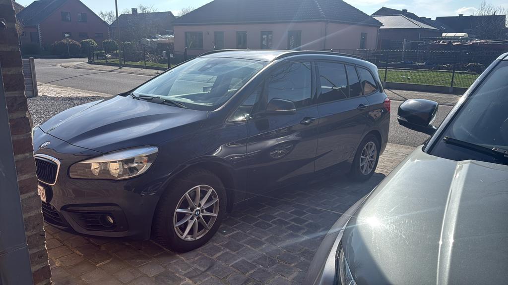 BMW 2, Auto's, Automaat, Blauw, Leder, Diesel