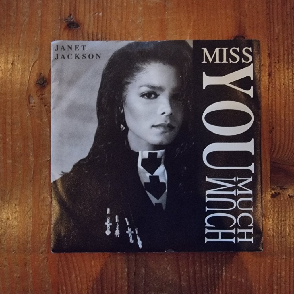 7" Janet Jackson - Miss you much, CD & DVD, Enlèvement ou Envoi, Utilisé, 7 inch, R&B et Soul