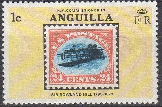 Anguilla - 100e sterfdag Sir Rowland Hill 1979, Timbres & Monnaies, Envoi, Non oblitéré
