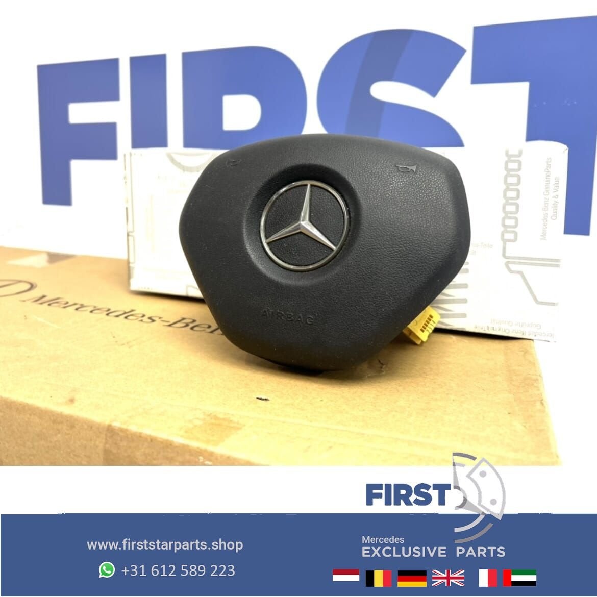 Mercedes STUURAIRBAG A B C CLA E G GLA GLC GLE S Klasse STUU, Gebruikt, -, Ophalen of Verzenden, -