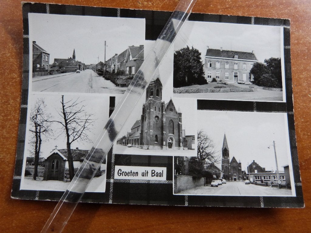 Baal mulitview, Envoi, 1960 à 1980, Non affranchie, Brabant Flamand