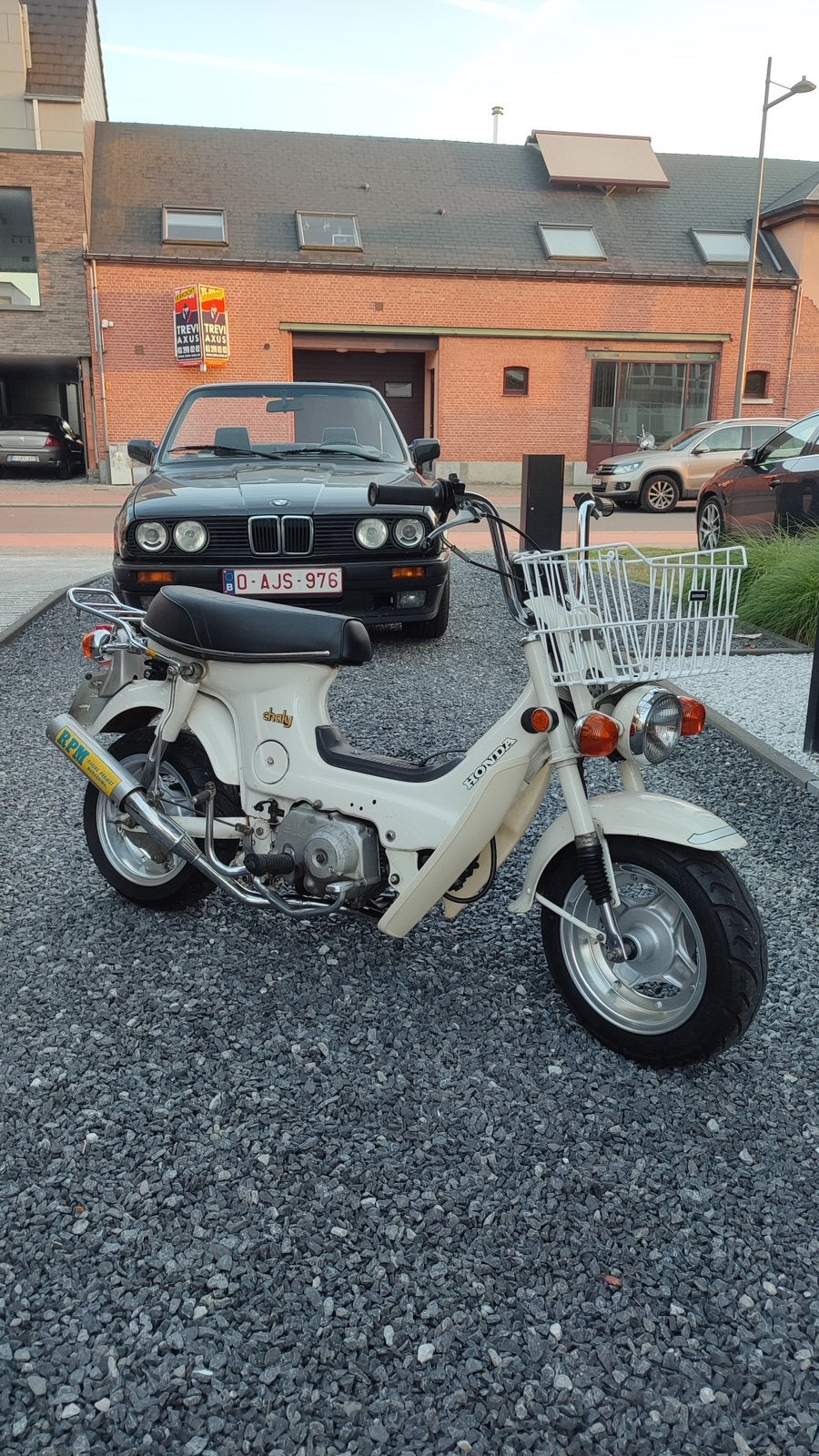 Honda chaly cf50, Enlèvement