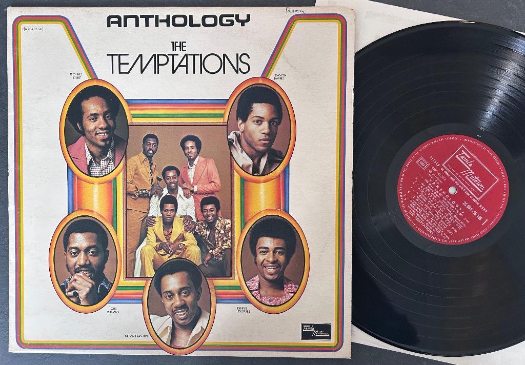 TEMPTATIONS - Anthologie (LP ; Motown), 12 pouces, Soul, Nu Soul ou Neo Soul, Utilisé, 1960 - 1969