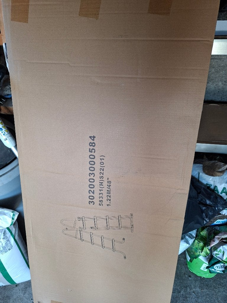 zwembad ladder 122cm bestway, Tuin en Terras, Ophalen, Nieuw, Ladder