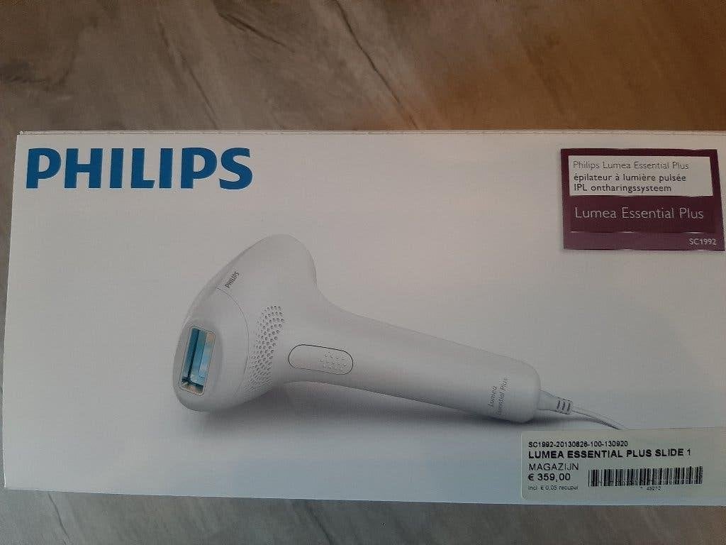 Philips laser essential plus, Elektronische apparatuur, Persoonlijke Verzorgingsapparatuur, Ophalen, Zo goed als nieuw, Scheren en Epileren