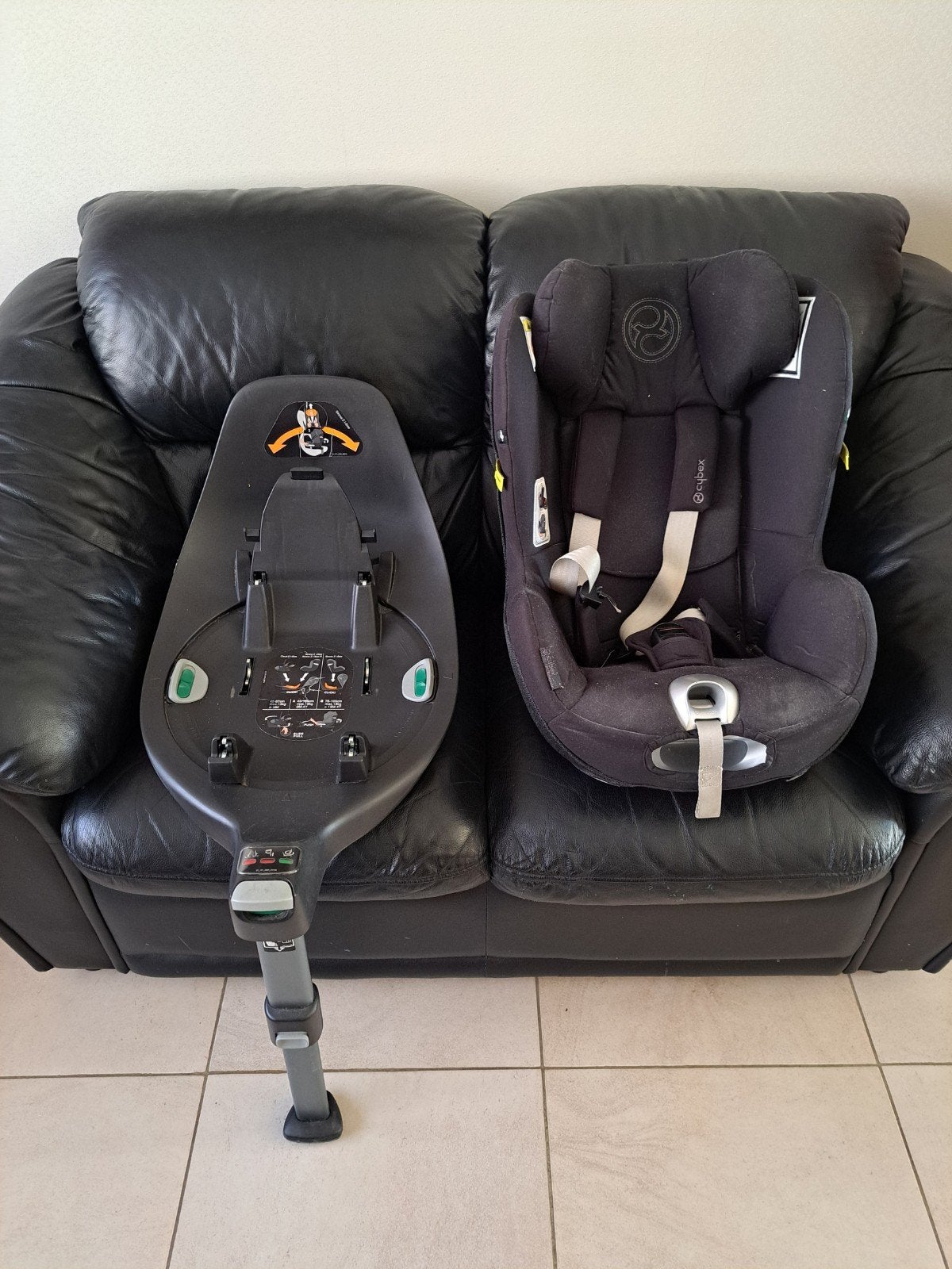 cybex autostoel +basis met isofix, Autres marques, Comme neuf, Enlèvement, 0 à 10 kg