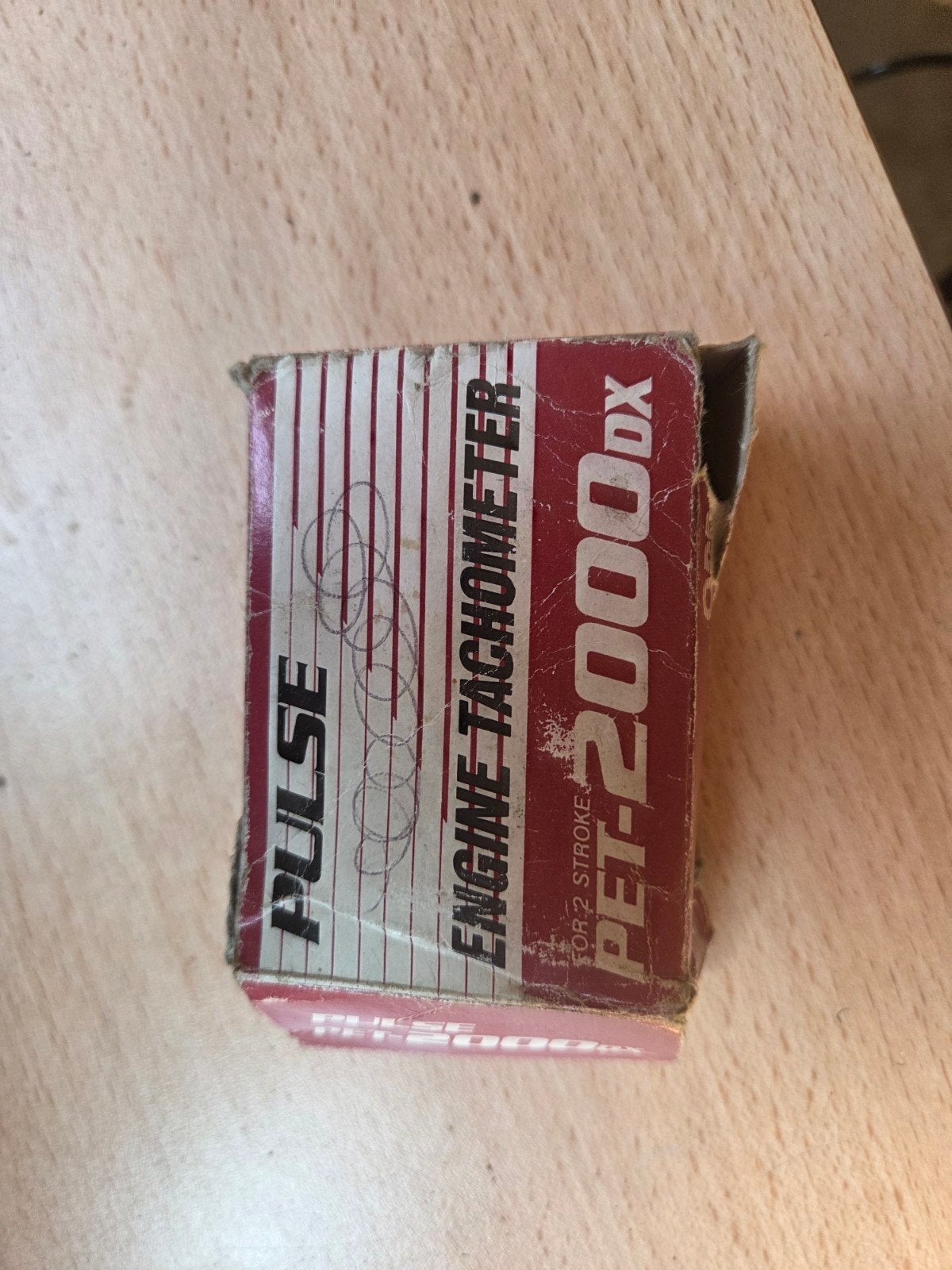 Pulse engine tachometer pet 2000 dx, Enlèvement, Kart