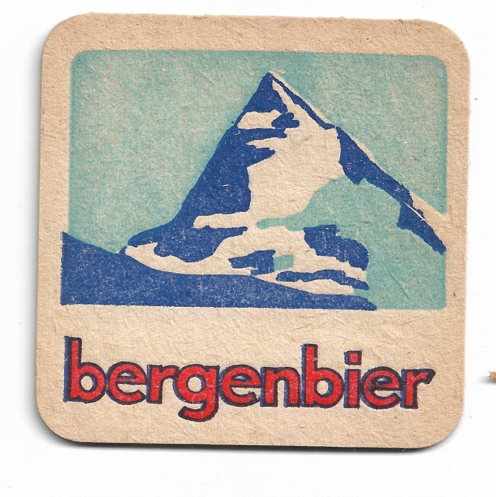 sous-bock Bergenbier, Collections, Enlèvement ou Envoi, Comme neuf, Sous-bock