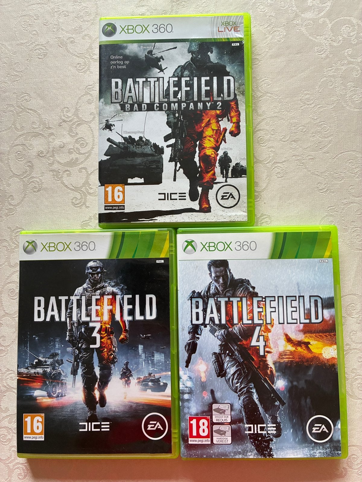 Xbox 360 games Battlefield, Ophalen of Verzenden, Gebruikt