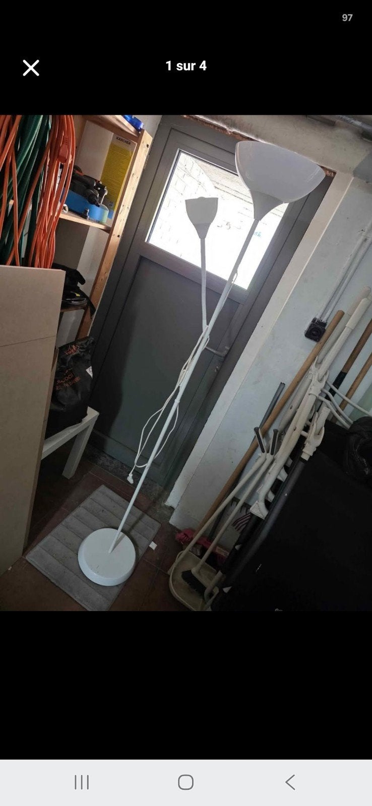 Lampadaire d'intérieur, Enlèvement