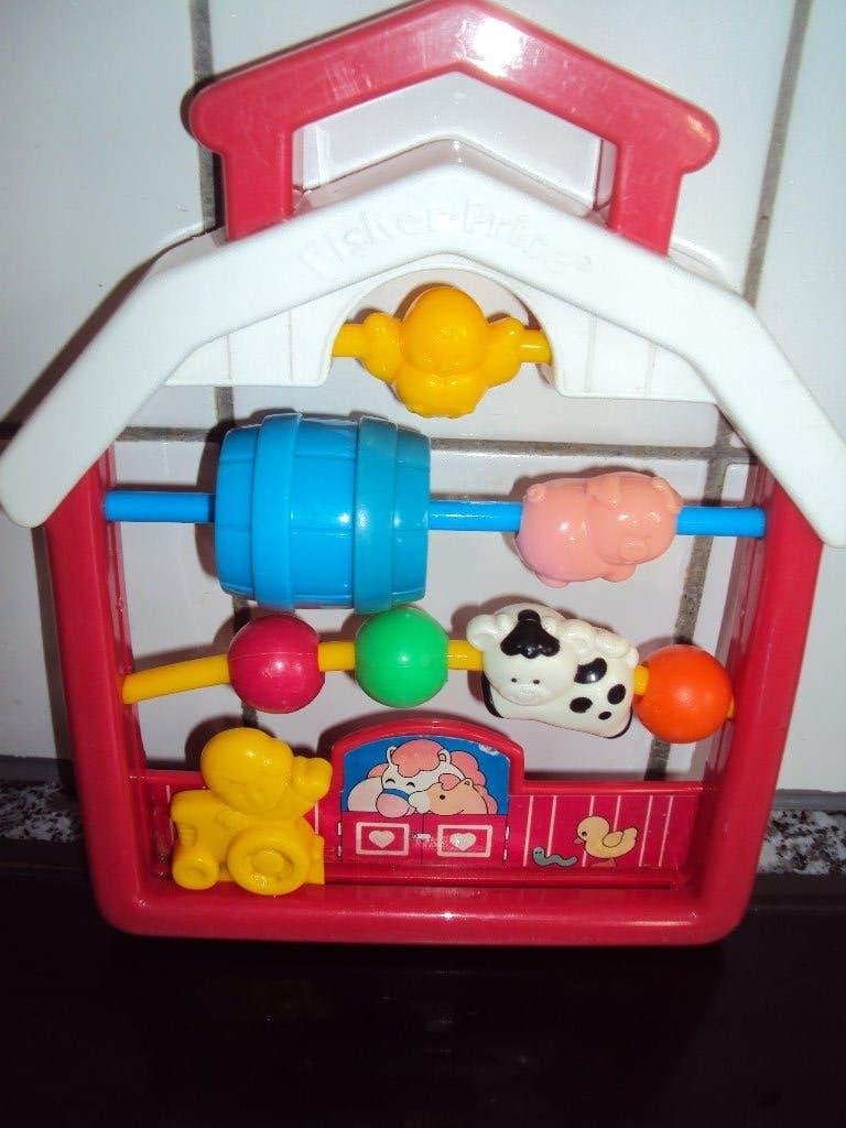 fisher price, mini rood activity*boerderij*VINTAGE*, Kinderen en Baby's, Speelgoed | Fisher-Price, Ophalen of Verzenden