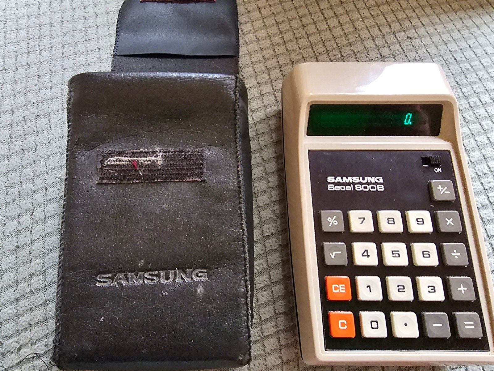 Samsung 8008 vintage-calculatrice, Enlèvement