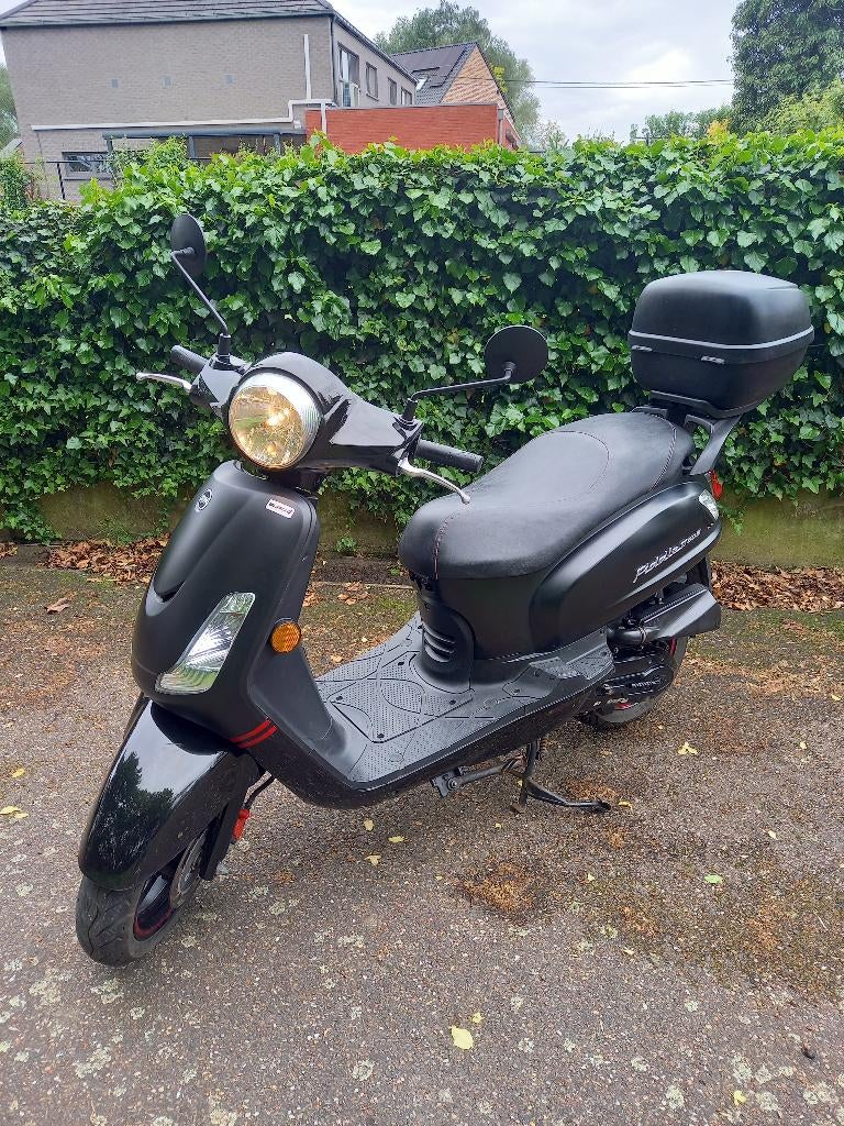 SYM FIDDLE II S CLASSE A, 49 cm³, Comme neuf, Enlèvement, Classe A (25 km/h)