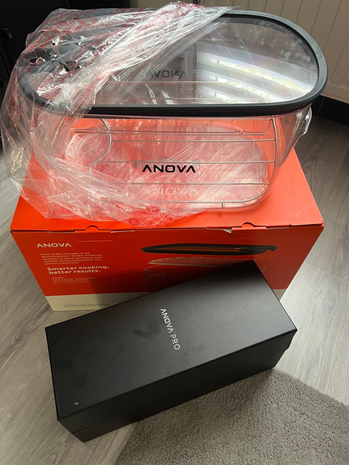 Anova Precision Cooker Pro + Container – nauwelijks gebruikt, Enlèvement