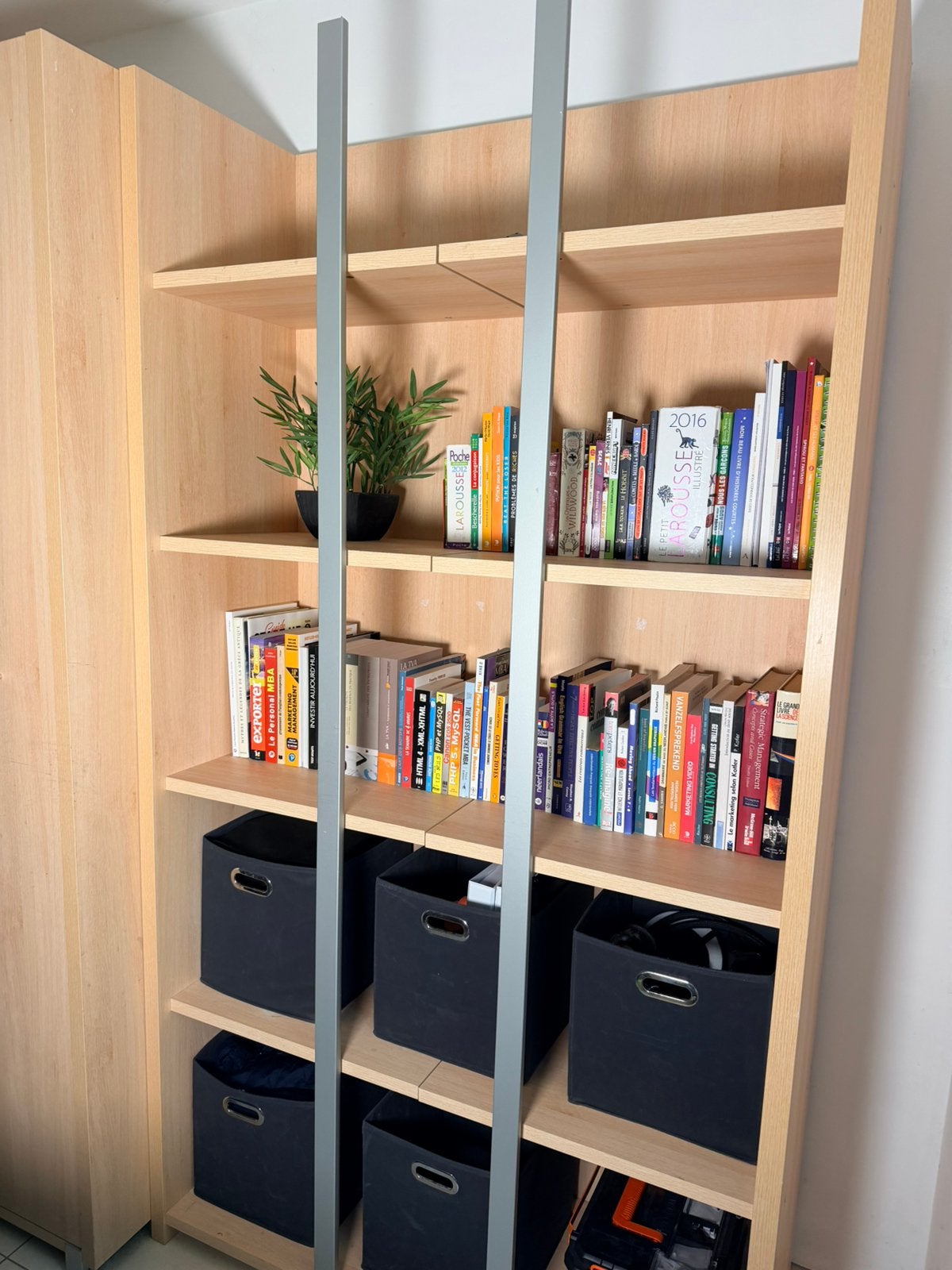 Grande armoire, Maison & Meubles, Armoires | Bibliothèques, Utilisé, 100 à 150 cm, 200 cm ou plus, 25 à 50 cm, Autres matériaux
