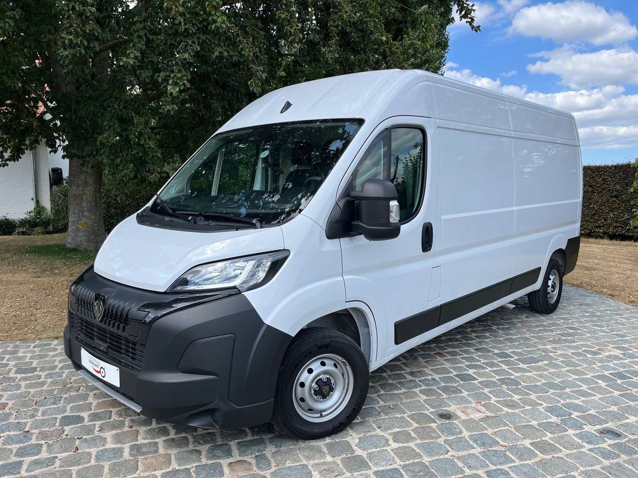 Peugeot Boxer 2.2 BlueHDi L3H2 S/S/1eignr/27640km/Cruise/Ai, Autos, Achat, 3 places, Noir, Diesel