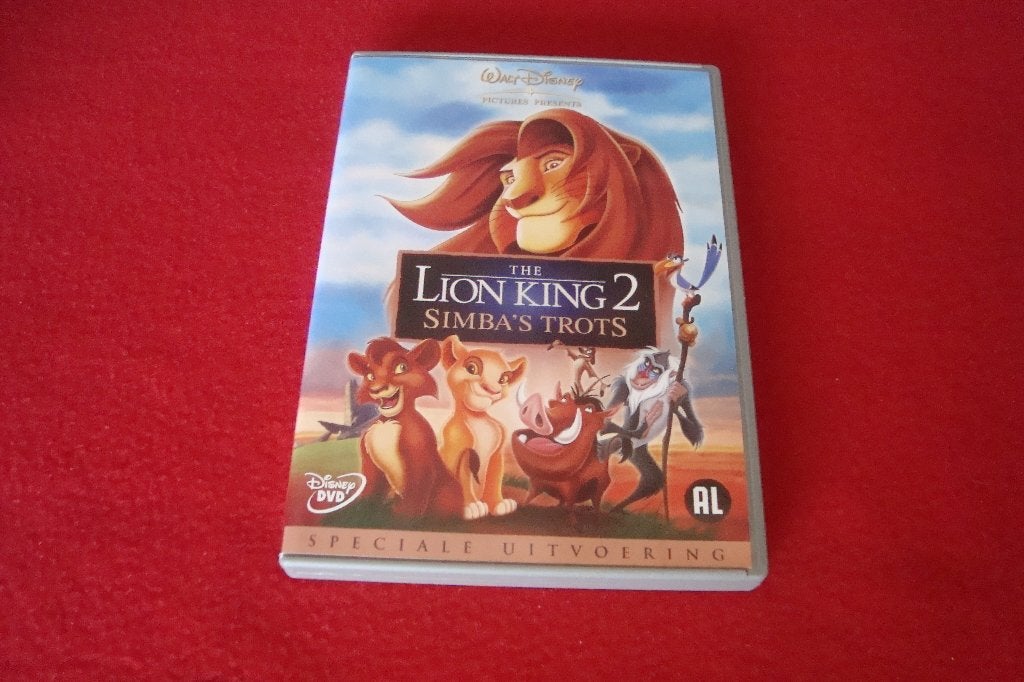 dvd disney the lion king 2, Cd's en Dvd's, Ophalen of Verzenden, Tekenfilm