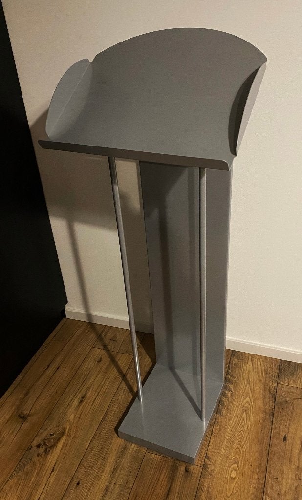 Stevige folderhouder/folderstand met display, Ophalen