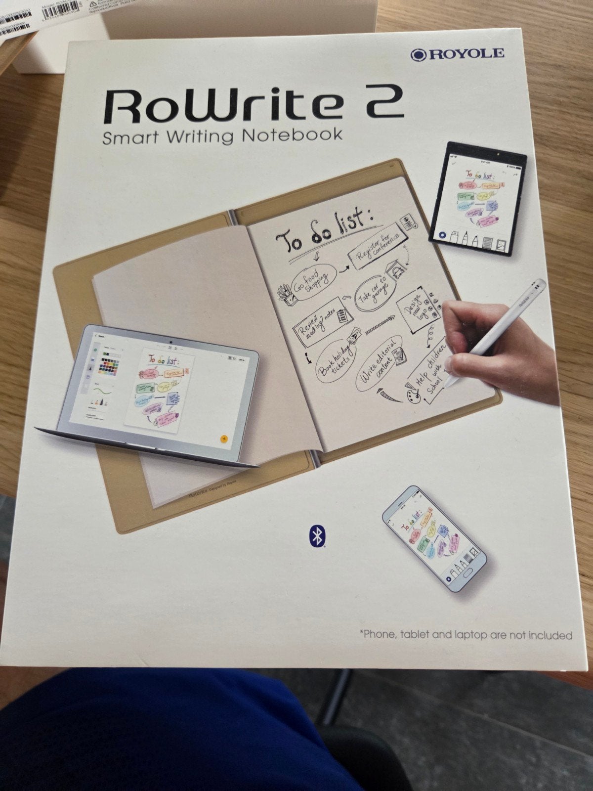 RoWrite 2 digitaal notitieboek., Computers en Software, Ophalen, Zo goed als nieuw, Draadloos