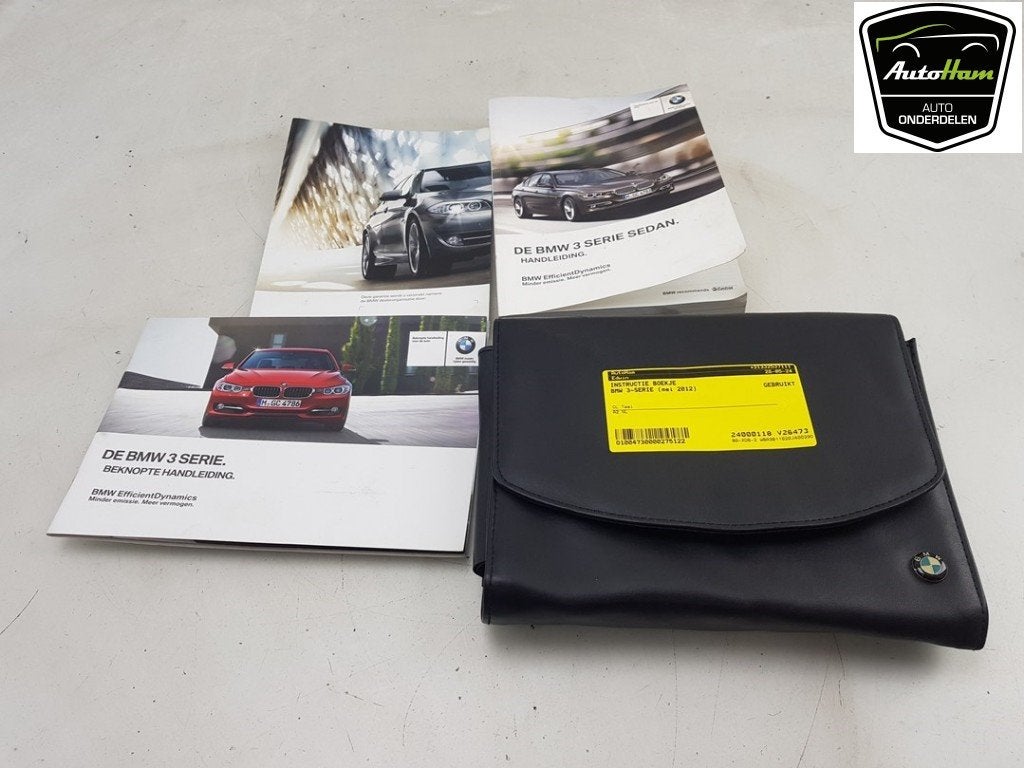 MANUEL UTILISATEUR BMW 3 serie (F30) (01-2011/10-2018), Autos : Pièces & Accessoires, Autres pièces automobiles, BMW, Utilisé