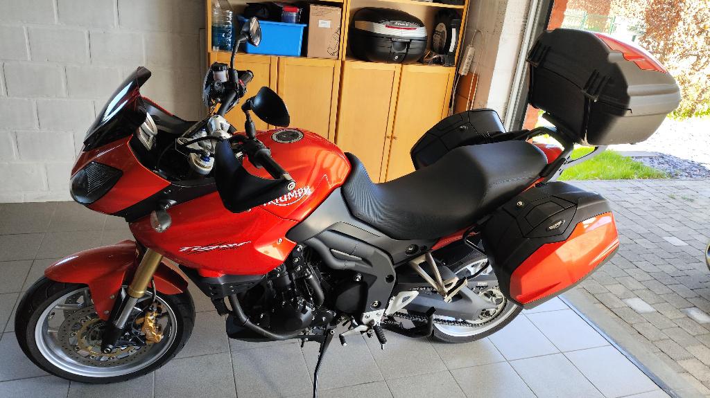 Triumph Tiger 1050 ABS, Poignées chauffantes, Permis Moto A, Tourisme, Occasion
