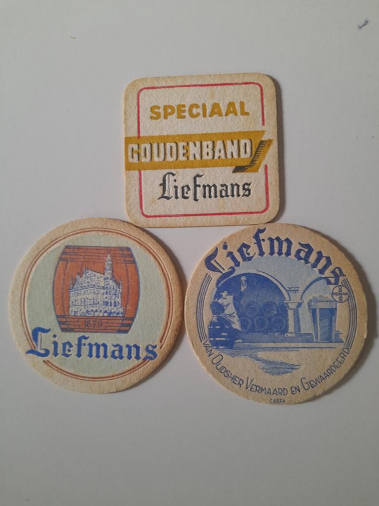 3 sous-verres à bière Liefmans Oudenaarde, Envoi