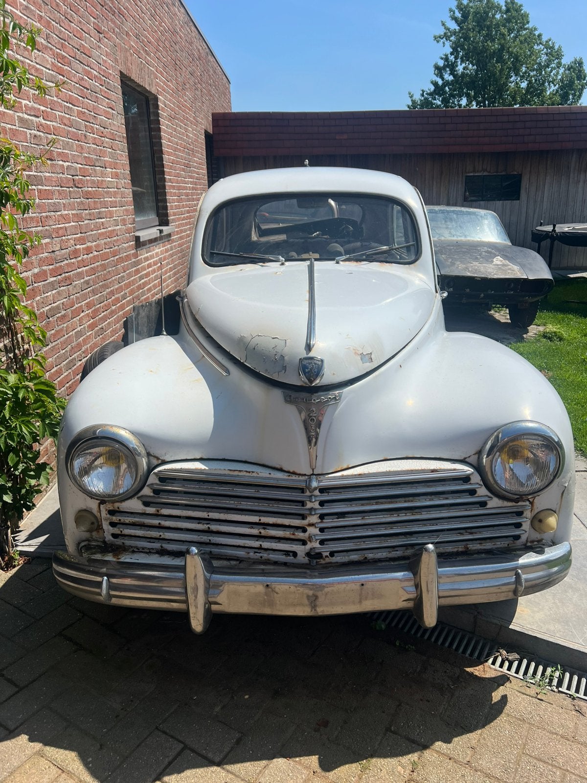 2 Oldtimers Peugeot 203 van 1959. Levering mogelijk, Particulier, Peugeot, Te koop, Benzine