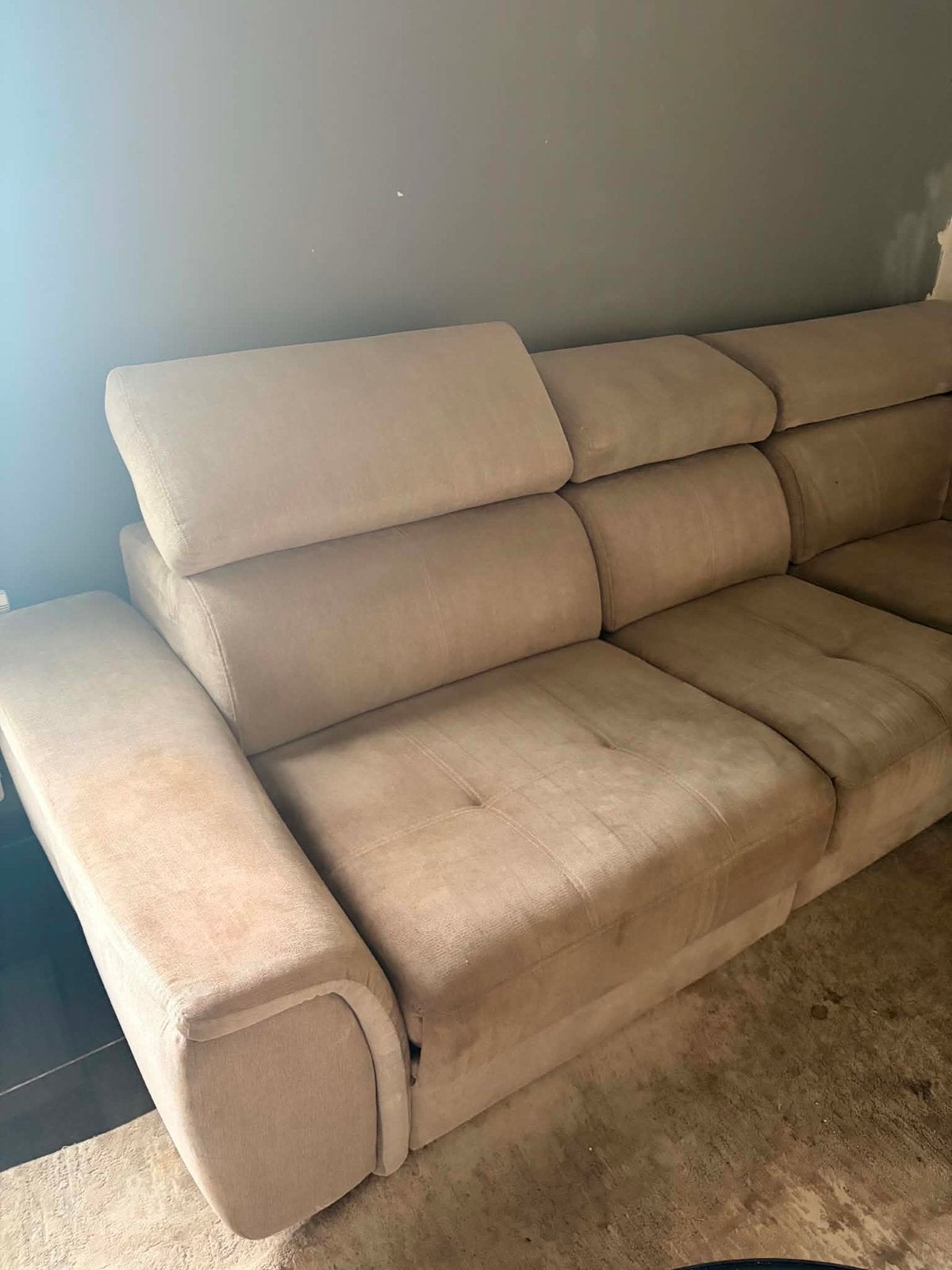 Fauteuil en coin, Maison & Meubles, Enlèvement, Comme neuf