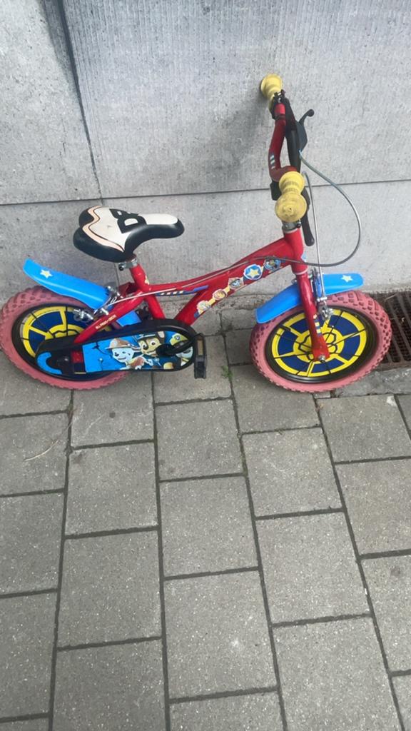 Fiets, Fietsen en Brommers, Fietsen | Kinderfietsjes, Ophalen, Zo goed als nieuw, Schijfrem, 16 tot 20 inch