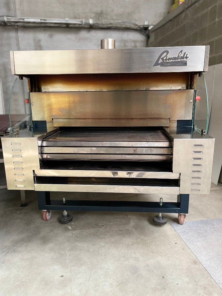 Pizzaoven/Rinaldi superforni, Ophalen, Horeca-oven, 60 cm of meer, Draaiplateau