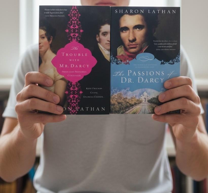 Set van 2 Regency romance boeken – Sharon Lathan (Darcy Saga, Boeken, Ophalen of Verzenden
