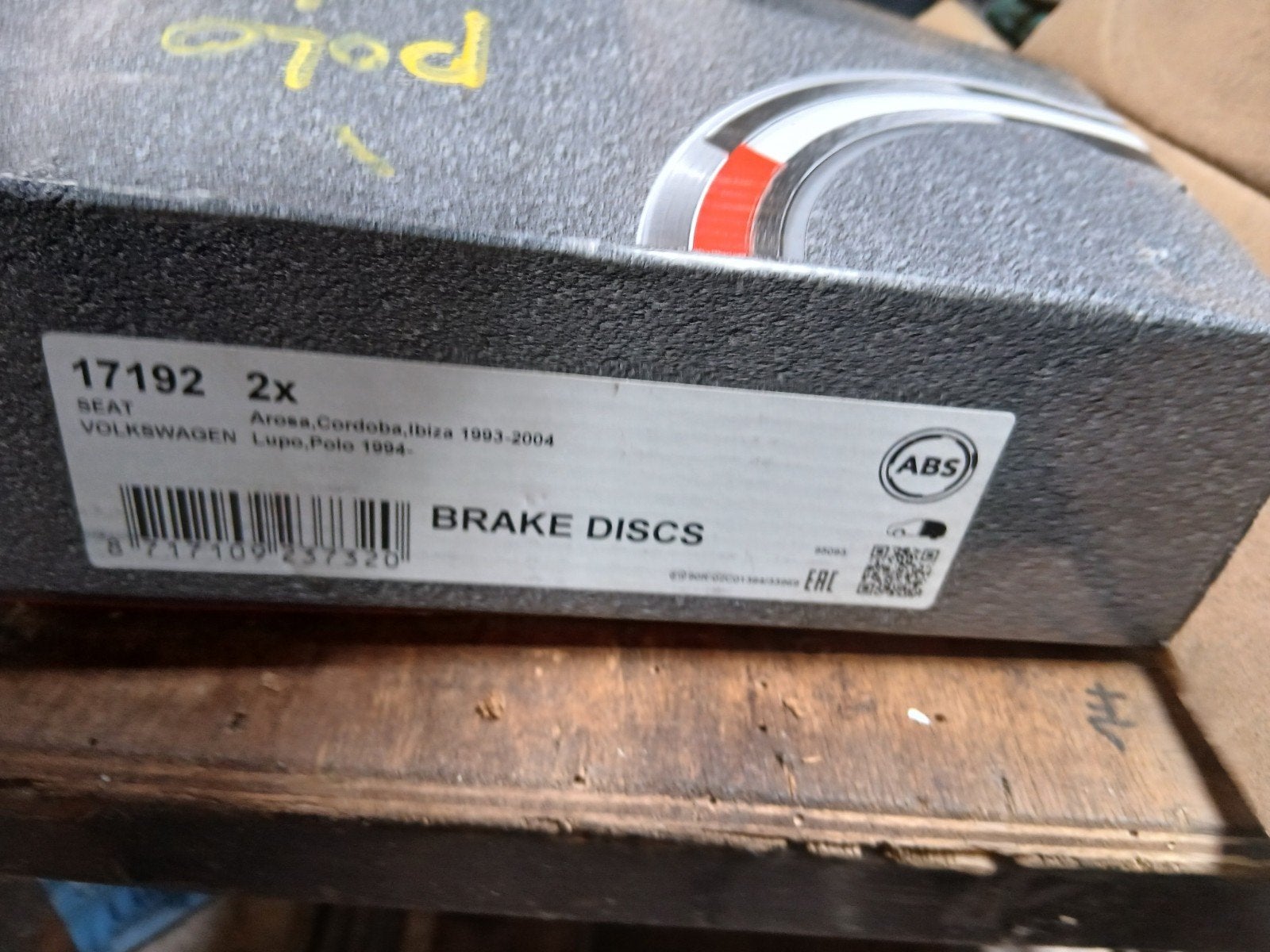 Disques de frein de siège, Volkswagen jusqu'en 2003, Enlèvement ou Envoi, Seat
