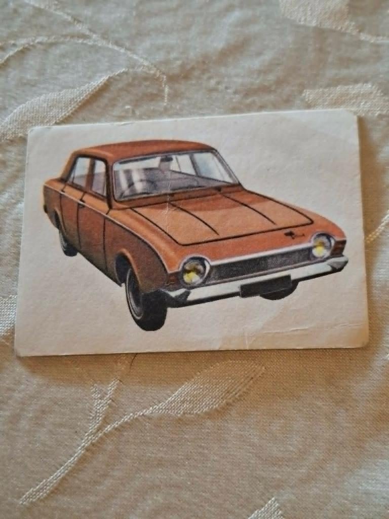Prentje/Chromo : Ford Corsair / Chocolade Jacques, Verzamelen, 1960 tot 1980, Gebruikt, Ophalen of Verzenden, Prent
