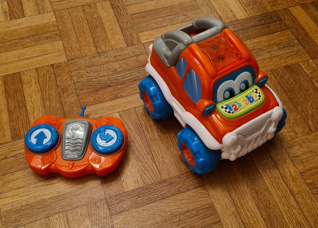 Voiture télécommandée Théo l'auto culbuto de Clementoni, Enlèvement ou Envoi, Utilisé