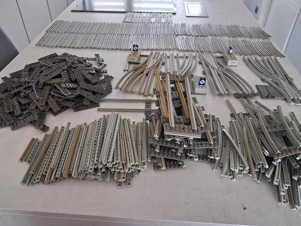 Lego sporen, Ophalen, Gebruikt