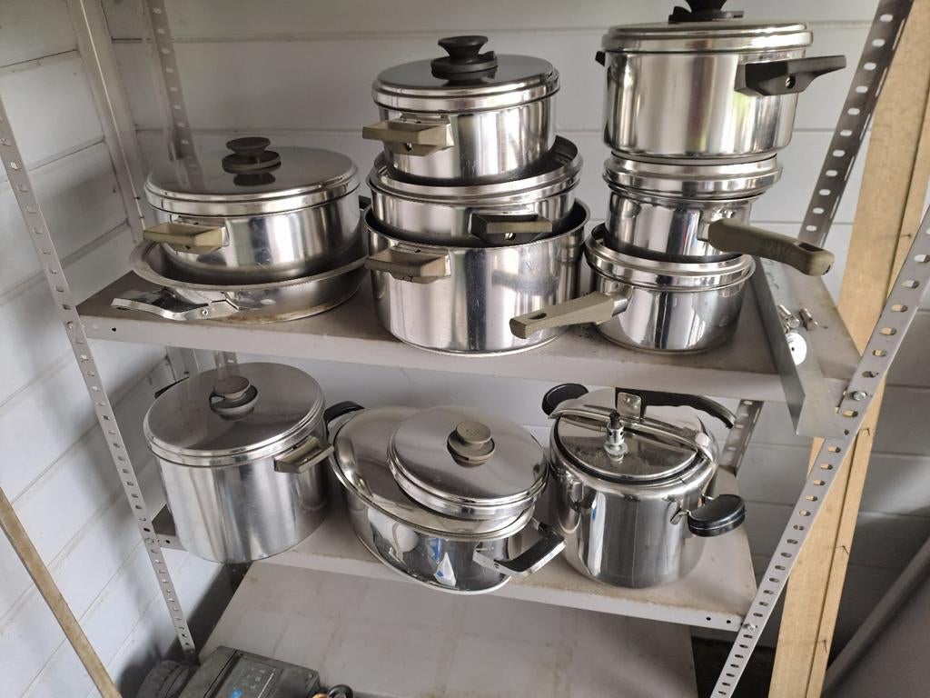 Inox kookpotten, Enlèvement, Inox