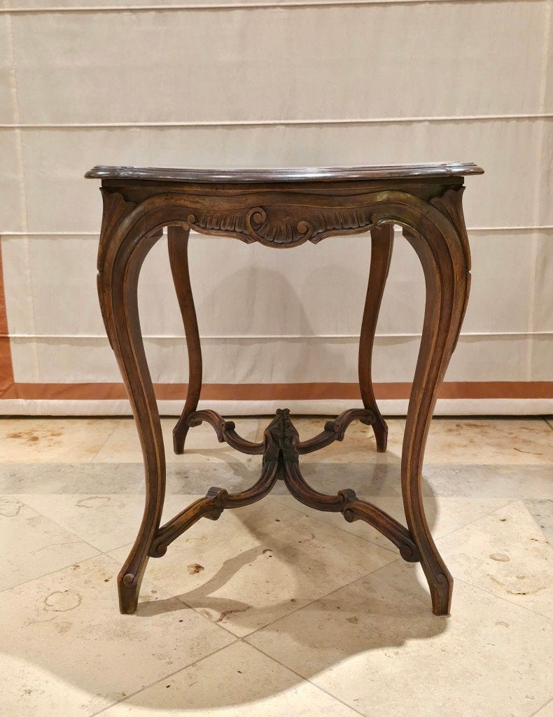 Grande table d'appoint de style Louis XV, Antiquités & Art, Enlèvement