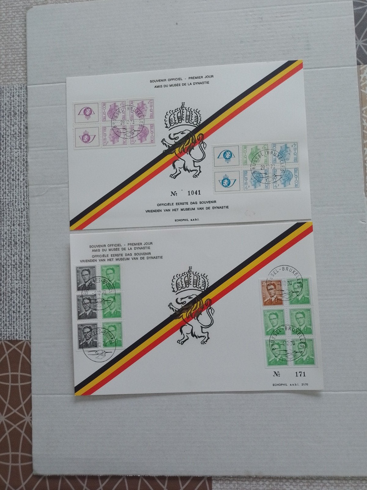 Carte-souvenir philatélique, Enlèvement ou Envoi