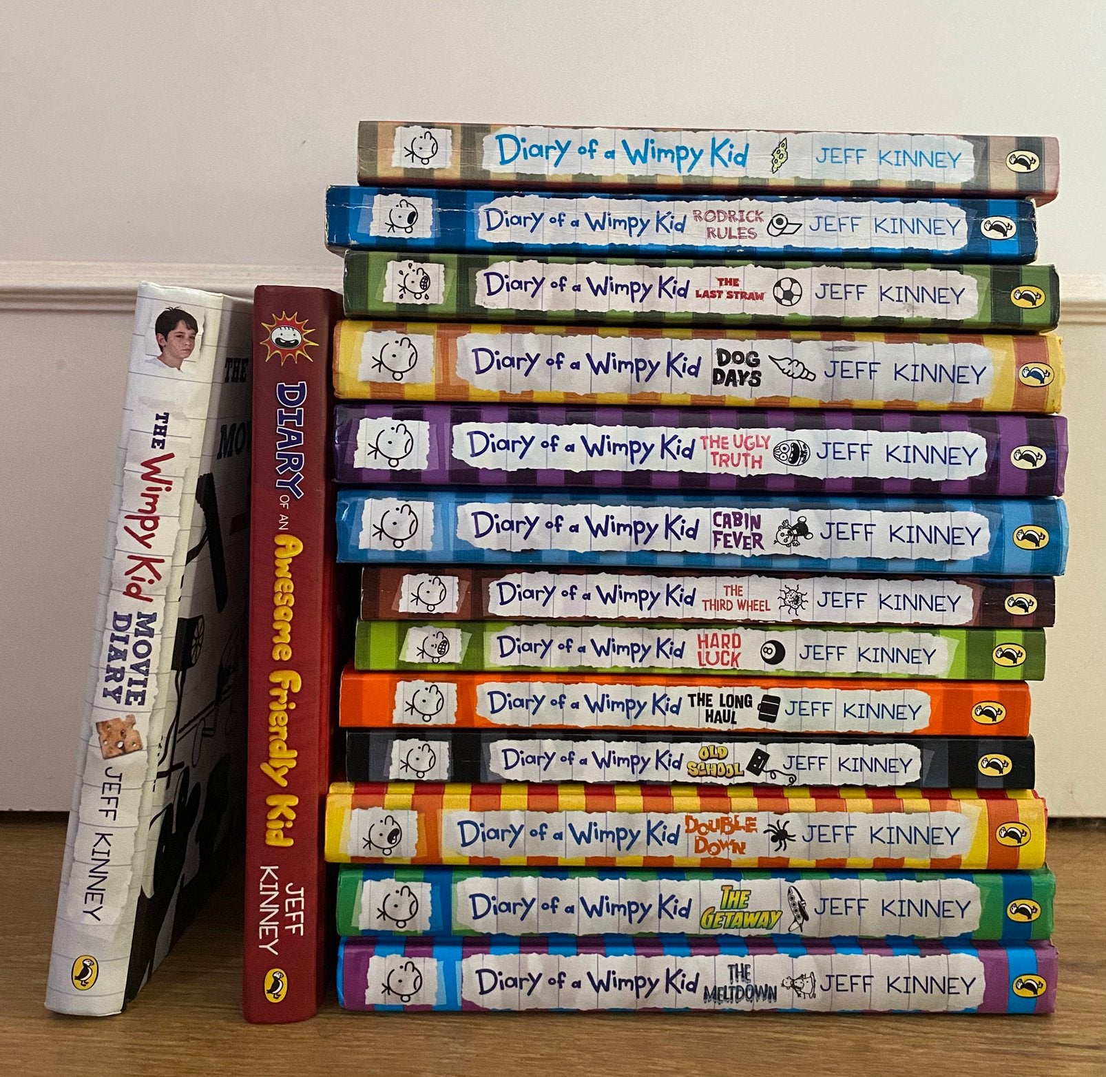 Diary of a Wimpy Kid books set, Boeken, Ophalen, Zo goed als nieuw, Fictie