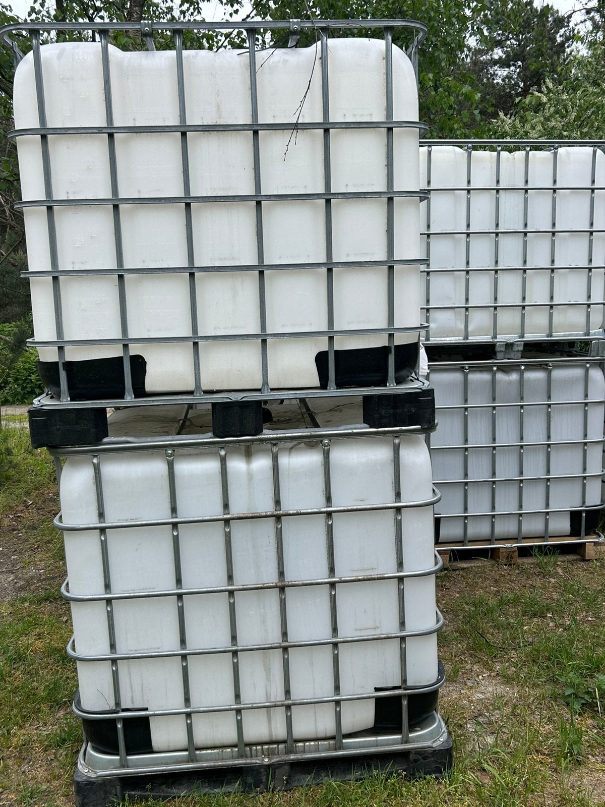 IBC 1000l, Ophalen, Zo goed als nieuw