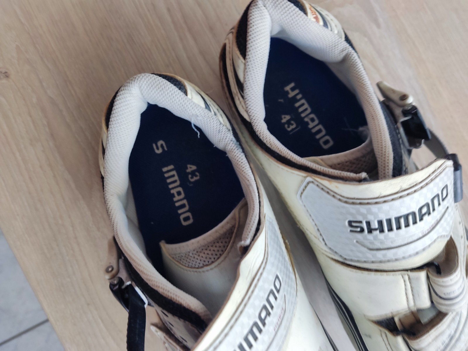 Chaussures Shimano avec plaques à clic, look inclus, taille, Enlèvement ou Envoi, Chaussures