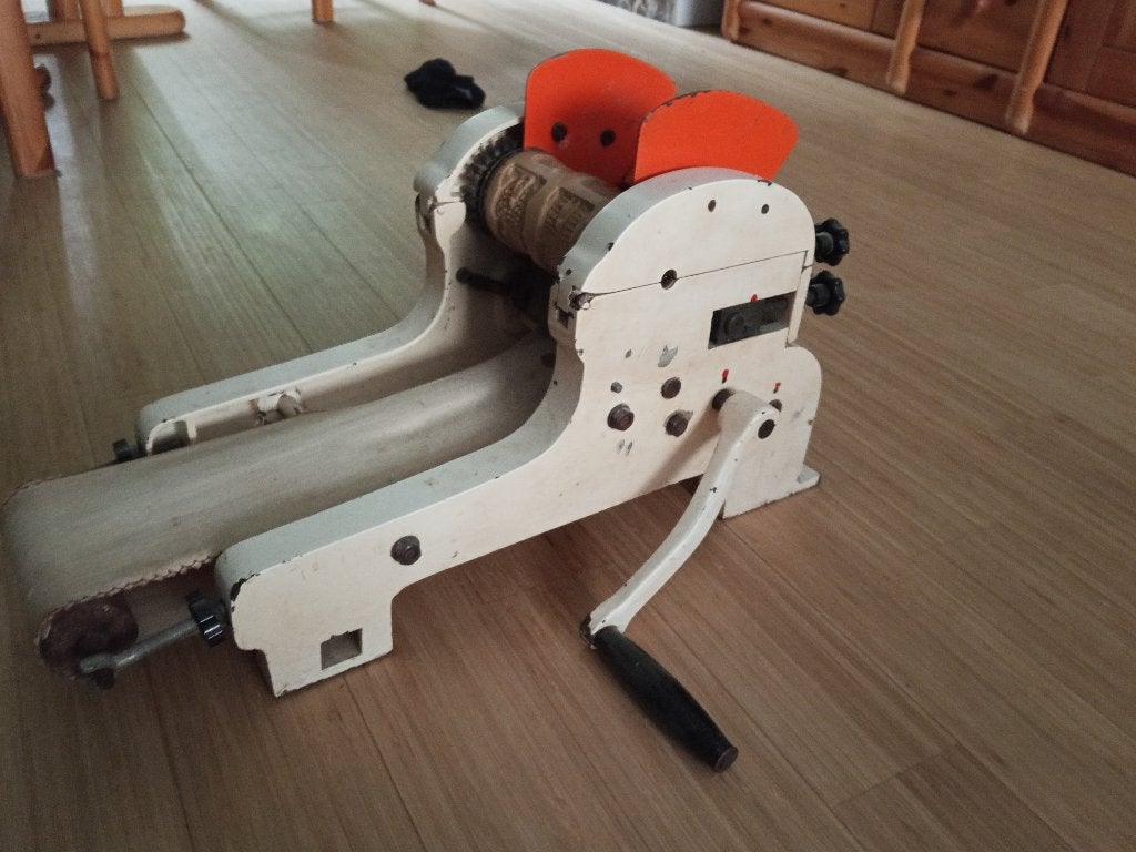 speculoosmachine, Ophalen, Brood en Banket