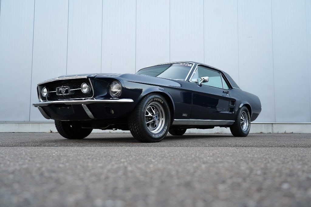 '67 Ford Mustang Coupé Big Block 390 6.4L V8, Autos, Cuir, Achat, Entreprise, Noir