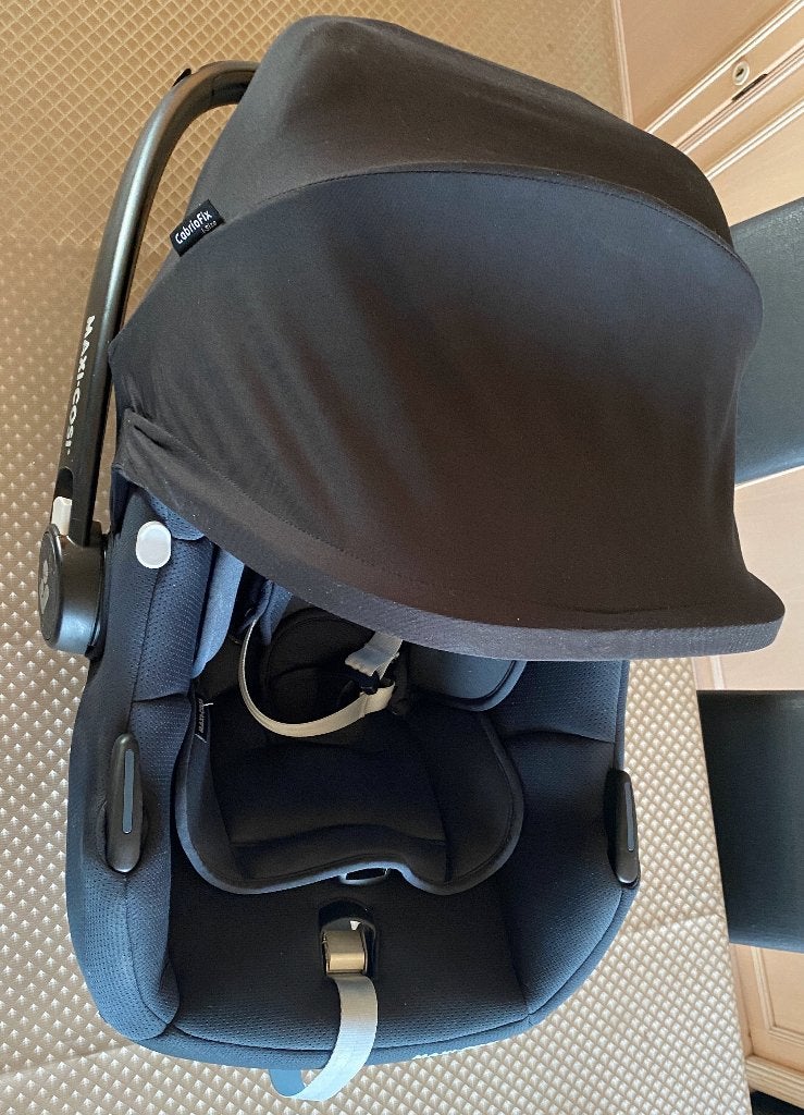 maxi cosi, 0 t/m 10 kg, Ophalen of Verzenden, Zo goed als nieuw, Isofix